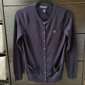 Chase Bank cardigan sweater